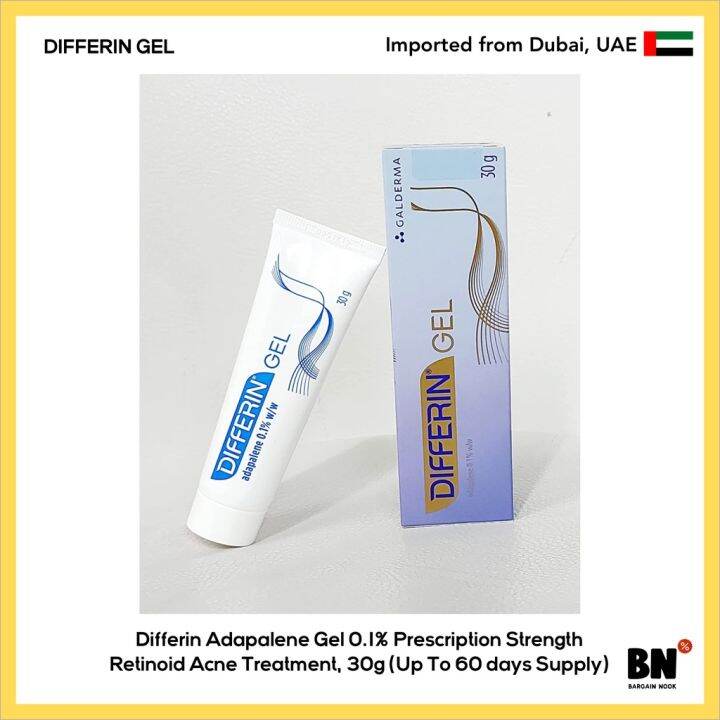 Differin RETinoid 0.1 Gel, 30g tube Lazada PH