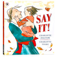 Say It! Say it English original picture book maternal love warm healing parent-child bedtime reading English picture story book childrens Enlightenment cognition 3-6 years old can take guess how much I love you. Guess how much I love you