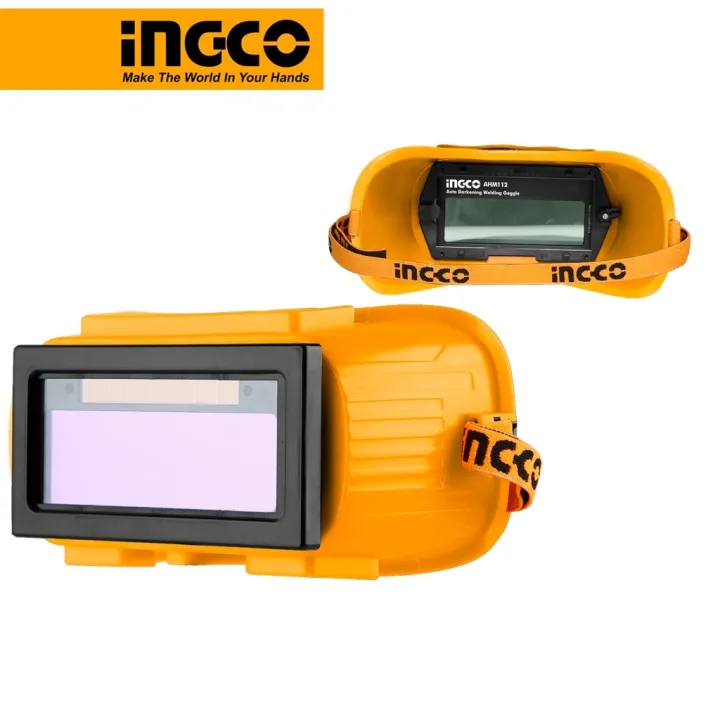 Ingco Auto Darkening Welding Goggles AHM112 Lazada PH