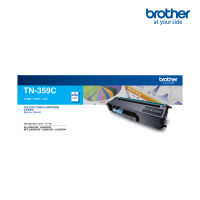 Brother Toner TN-359C - Cyan ตลับหมึกของแท้สีฟ้า TN-359c สำหรับเครื่องพิมพ์รุ่น HL-L8350CDW , MFC-L8850CDW , MFC-L9550CDW