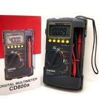 โปรโมชั่น++ ดิจิตอลมัลติมิเตอร์ โอห์ม SUNWA Digital Multimeter รุ่น CD800aโวลต์มิเตอร์ เครื่องมือวัดกระแสไฟฟ้า พร้อมจอ เครื่องมือวัด ราคาถูก เครื่องวัดไฟฟ้า เครื่องวัดกระแสไฟฟ้า ไฟฟ้า  เครื่องมือช่าง