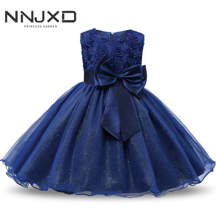 NNJXD Váy Hoa Công Chúa Cho Bé Gái Mùa Hè Tutu Đầm Trẻ Em Dự Tiệc