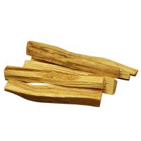 6ชิ้น Palo Santo ไม้ธูปธรรมชาติเปื้อนแบบสุ่ม