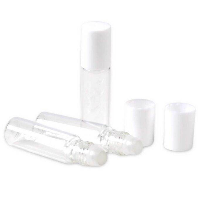 perfection-store1-5pcs-5-10-ml-glass-empty-roller-ball-น้ำมันหอมระเหย-roll-on-bottle-container