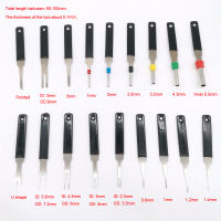 18pcs Terminal Removal Tool Kit Pin Needle Retractor Pick Electrical Wire Plug Puller Cloth Bag Repair Hand Tools Kit