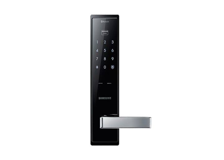 กลอนประตูดิจิตอล-digital-door-lock-samsung-shp-dh525