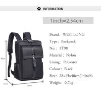 Fashion Multifunctional Men Backpack Nylon Waterprof Wearable Bag High Quality Male Backpacks Urban Laptop Flat Pack Mens Bags