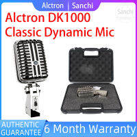 Alctron DK1000คุณภาพสูงDynamic Moving Coil MikeโลหะหรูVocalสไตล์เก่าไมโครโฟนKtv Cardioidสูงไมโครโฟนความไวสูง