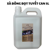 Can 5L xà bông bọt tuyết có chạm Võ Gia dùng rửa vệ sinh xe máy oto xe điện