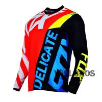 KOMขายดีสุนัขจิ้งจอกที่ละเอียดอ่อน360 Creo Riding Jersey เสื้อยืดรถจักรยานยนต์วิบาก Mens Racing แขนยาว