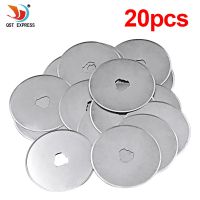 【YF】 20pcs 45mm Rotary Cutter Disc Blade Replacement Refill Blades Fabric Vinyl Paper Patchwork Leather Sewing Tools Circular Cut Kit