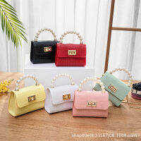 กระเป๋าเยลลี่ไข่มุกลายจระเข้ 2021ladies handbags การค้าต่างประเทศกระเป๋าหญิงขายส่งกระเป๋าศัพท์มือถือ