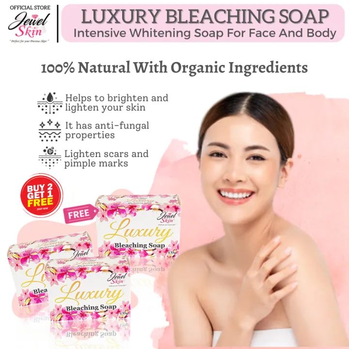 [buy 2 Take 1] Original Bleaching Soap With Glutathione Complex 10x