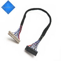 1pcs/lot 400MM DF14-20P-D8 1ch 8bit 20pin LVDS CABLE wire to dupont for LCD board In Stock