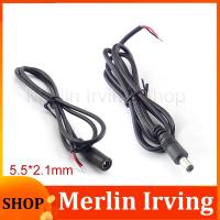 Merlin Irving Shop 1M DC Male Female Connector Wire Power supply cord cable 12V Extension for CCTV LED strip light Adapter 5.5*2.1mm cords