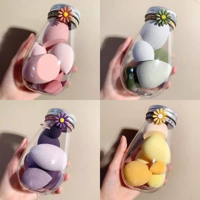 【CW】₪  6pcs Puff Canned Super Soft Sponge for Makeup Foundation Make Up Tools