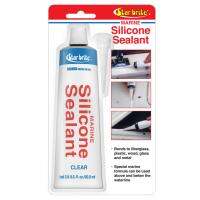 ซิลิโคน สีใส ชนิดกันเชื้อรา เกรดมารีน Marine Silicone Sealant Starbrite (82.8ml)