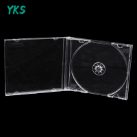 ?【Lowest price】YKS 1pcs readstar transparent พลาสติกชิ้นเดียวแผ่นแผ่นแผ่นแผ่น CD Case, กล่องแผ่น CD หนา, กล่องแผ่นดิสก์