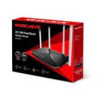 Mercusys(เมอร์คิวซิส)AC1200 Dual-Band Wi-Fi Router SPEED: 300 Mbps at 2.4 GHz + 867 Mbps AC12