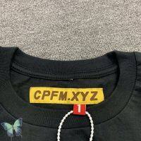 เสื้อยืดแขนสั้น Cpfm.xyz Smiley เสื้อยืดพิมพ์ลายโลโก้ใหญ่