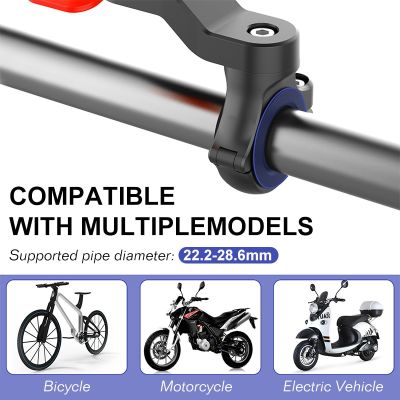 ：》{‘；； Practicial Motorcycle Bicycle Phone Holder Stand Cycling Bike Phone Holder Car Mobile Holder Support Shock-Resistant Handlebar
