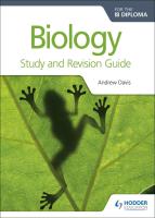 ใหม่หนังสืออังกฤษ Biology for the IB Diploma Study and Revision Guide [Paperback]