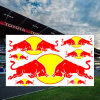 สติ๊กเกอร์ RedBull แต่งซิ่ง honda yamaha kawasaki suzuki แต่งรถมอเตอร์ไซค์ ATV หมวกกันน็อค รถยนต์ สติ๊กเกอร์เคลือบเงาคุณภาพดี