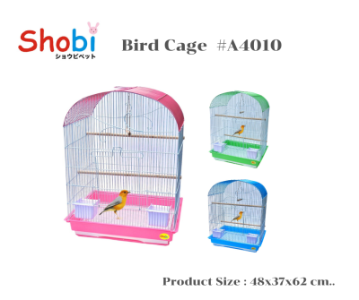 Shobi-A4010 กรงนก กรงสัตว์เลี้ยง 💥 กรงนกขนาดกลาง💥 🦜🕊️