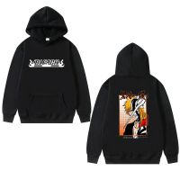 Anime Bleach Kurosaki Ichigo Graphic Hoodie Regular Men Fashion Pullover Sweatshirt Male Vintage Casual Oversized Hoodies Size XS-4XL