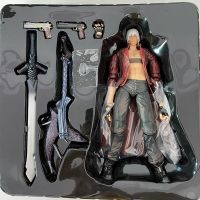 ศิลปะของเล่นไค Devil May-Cry Dante ตุ๊กตาขยับแขนขาได้ของเล่นโมเดล12นิ้ว30ซม. ตุ๊กตาขยับข้อได้เครื่องประดับตั้งโต๊ะของขวัญโดนใจ