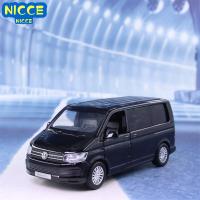 Nicce 1:36โมเดลรถโลหะผสม Mpv T6โฟล์คสวาเกนรถของเล่นเด็กของเล่นรถจำลองเหล็กหล่อ F427ของขวัญ