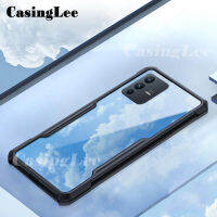 Casinglee เคสใสป้องกันถุงลมนิรภัย,เคสโทรศัพท์สำหรับ VIVO V23 Pro V23E เคสเกราะแข็งกรอบนิ่มคลุมเคสโทรศัพท์ Hp VIVO V23E V23 Pro