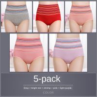 5PCs Waist Belly Holding Womens Shaping Postpartum Hip Lift Exaggerates Hips Panties and