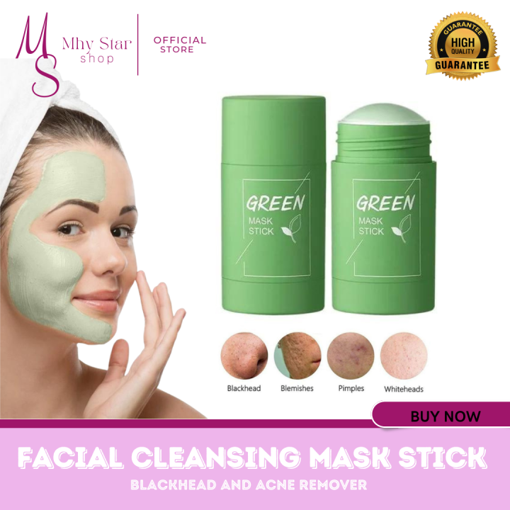 Original Facial Cleansing Stick Green Tea Face Mask Stick Blackhead