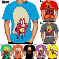 2023 NEWNew ฤดูร้อนขายร้อน3D Yosemite Sam ผู้ชายผู้หญิงแฟชั่น Slim T เสื้อ3D พิมพ์แขนสั้นลำลองรอบคอผู้ชายเสื้อผ้า Plus ขนาด Xs ~ 5xl Oversize