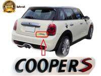 โลโก้ตัวอักษร ติดด้านหลังรถ มินิคูเปอร์ Minicooper logo black Cooper S* **จบในร้านเดียว**จัดส่งไว