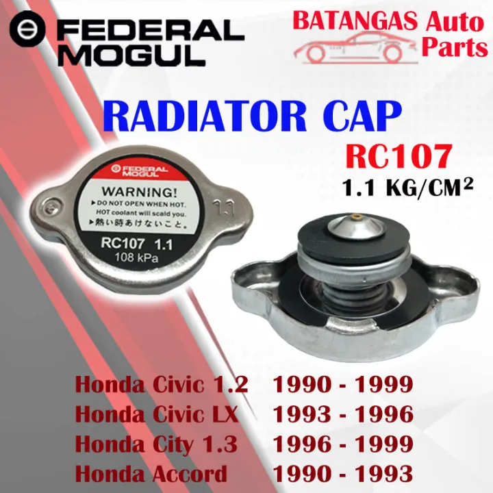 Radiator Cap Civic /Civic LX//Accord Federal Mogul /CM2  RC107 | Lazada PH