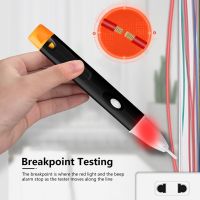 Electric indicator 90-1000V Non-Contact Socket Wall AC Power Outlet Voltage Detector Sensor Tester Pen LED light AC 110V-220V