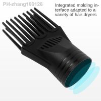 Hair Nozzle Dryer Air Blow Collecting Wind Nozzle Comb Hair Diffuser Dryer Comb Heat Insulating Material for Salon Home Use