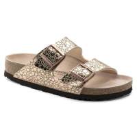 ของแท้ใหม่ต้นฉบับbirkenstockรองเท้าแตะ arizona birko-Florหินโลหะทองแดงพร้อมสต็อก9201