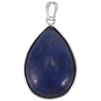 Lapis Lazuli Gemstone Gem Necklace Pendant 1.42x1.02" HOT