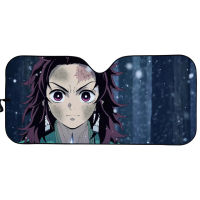 Screen Sun Visor Auto Car Accessories Car Sun Shade Windshield Protect  Demon Slayer Car Auto Sun Shade Anime  Universal Fit