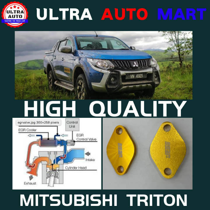 ECU EGR STOPPER EGR DELETE PLATE FIT Mitsubishi Triton 2.5L 4D56 4D56T