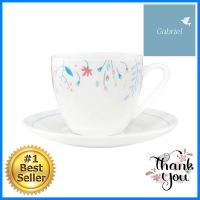 ชุดถ้วยกาแฟ PORCELAIN 220 มล. KECH CHEERFUL LEAFPORCELAIN COFFEE SET KECH CHEERFUL LEAF 220ML **ด่วน สินค้าเหลือไม่เยอะ**