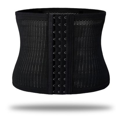 Hollow out three rows can deduct the corset concise beauty belt elastic waist sealing office sedentary toning belt wholesale --ssk230706∈