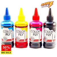 [ส่ง]หมึกเติม Canon ขนาด 100 ml. COLOR FLY แท้ % เติม Canon ได้ทุกรุ่น #หมึกเครื่องปริ้น hp #หมึกปริ้น   #หมึกสี   #หมึกปริ้นเตอร์  #ตลับหมึก