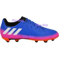 รองเท้าฟุตบอล Adidas Messi 16.3 FG J ของแท้ สีน้ำเงิน ไซส์ 30 แบรนด์แท้shop 100%