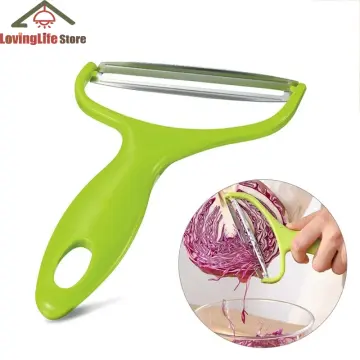 Konco Stainless Steel Cabbage Slicer Vegetables Graters Cabbage shredder  Fruit Peeler Knife Potato Zester Cutter Kitchen Gadgets