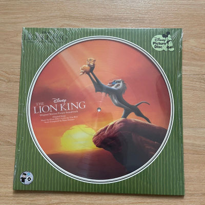 แผ่นเสียง  The Lion King (Original Motion Picture Soundtrack) ,Vinyl, LP, Album, Picture Disc ,มือหนึ่ง ซีล