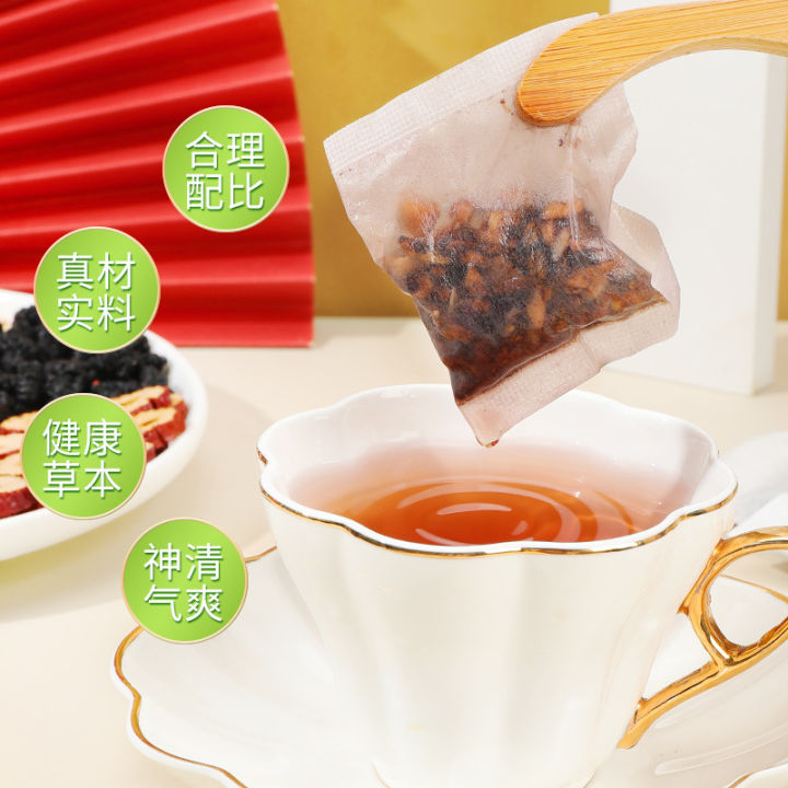 โสมหนานจิงถงเหรินห้าล้ำค่าชาชายชาสามีชาสารสกัดจากชาสีเหลืองแช่กระเป๋า-mulberry-เพื่อสุขภาพ